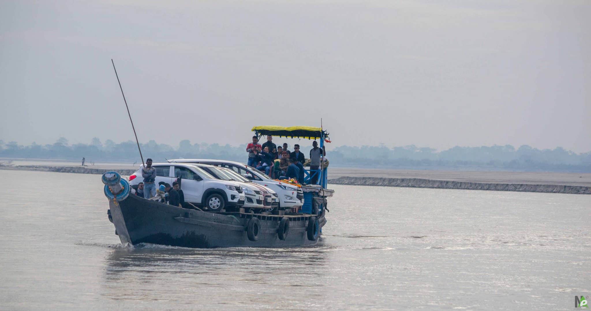 Reaching the Majuli Islands by Ferry tezpur to majuli ferry
