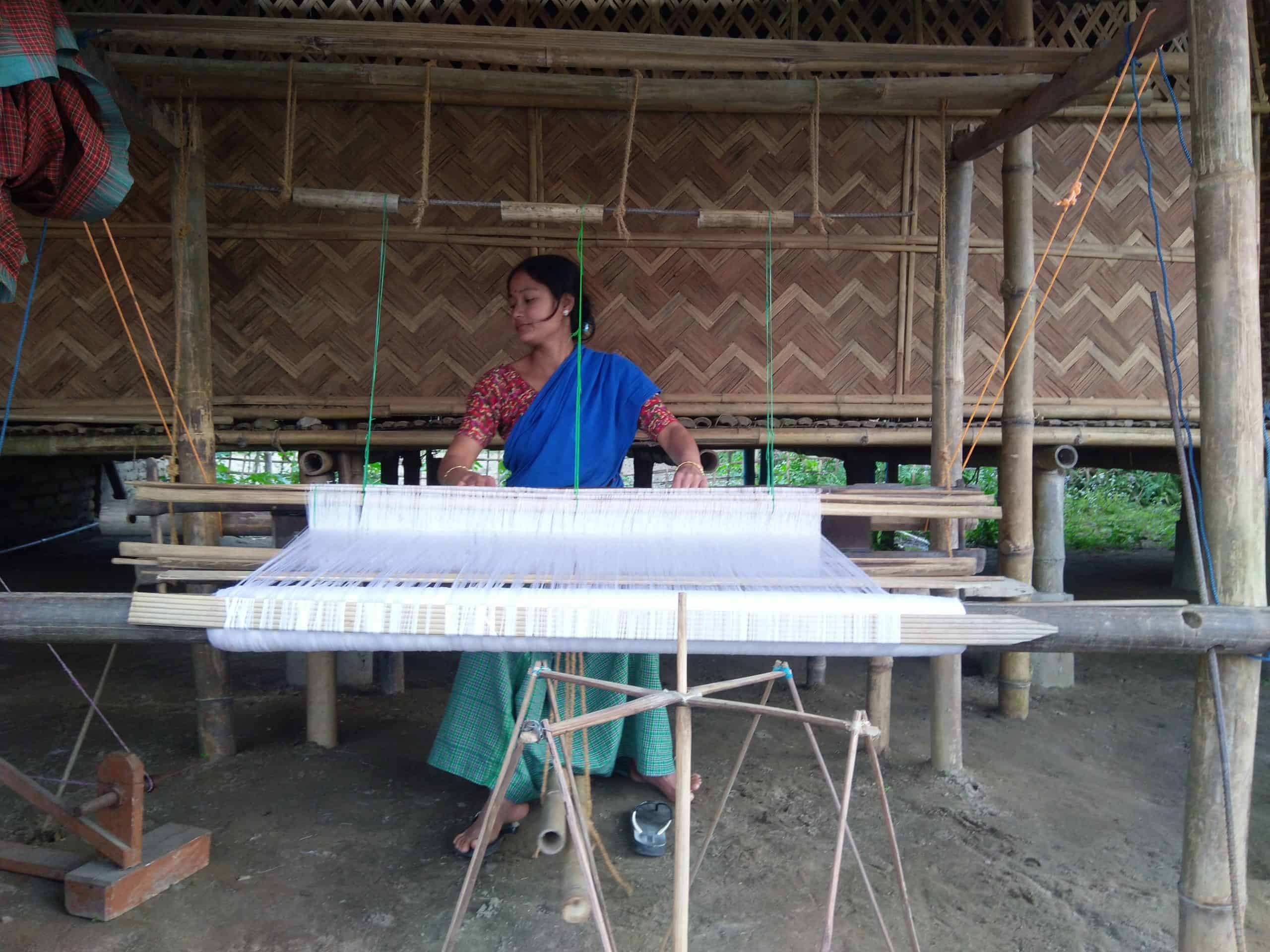 majuli weaver's village