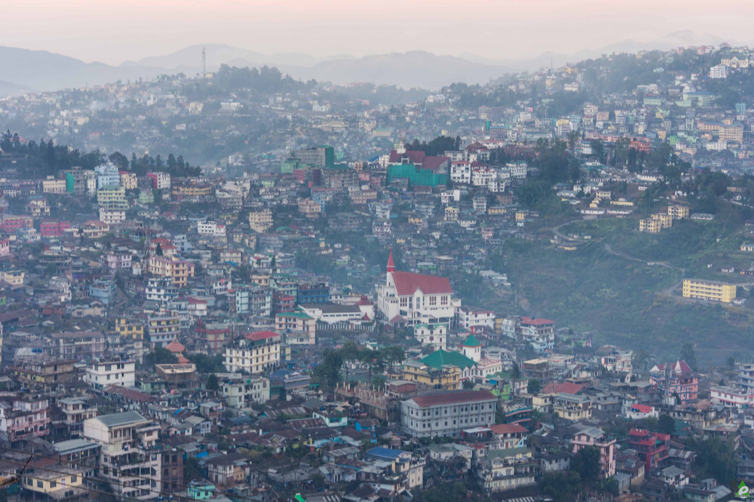 kohima town view